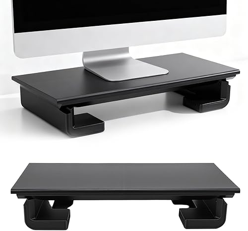 Miniatura 1 de Gugxiom Soporte para monitor de computadora para escritorio con concentrador USB, elevador de computadora con expansión USB 2.0, para monitores,