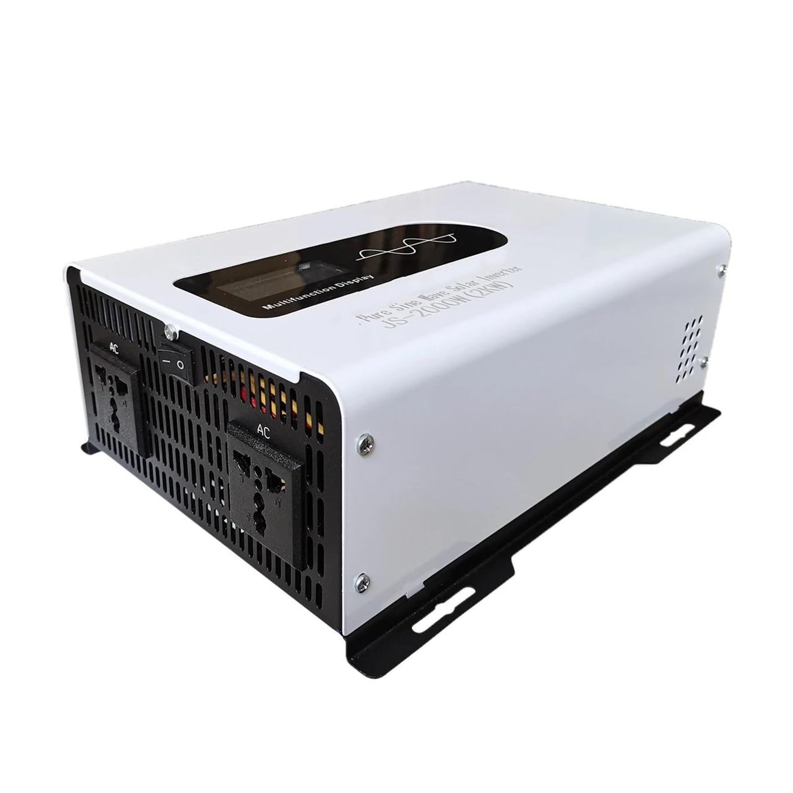 Convertitore Corrente 12V 220V 2000W Presa Europa Solare Accumulatori E Caricabatterie Riserva Inverter DC 24V -96V A AC 220V 110V Onda Sinusoidale Pura