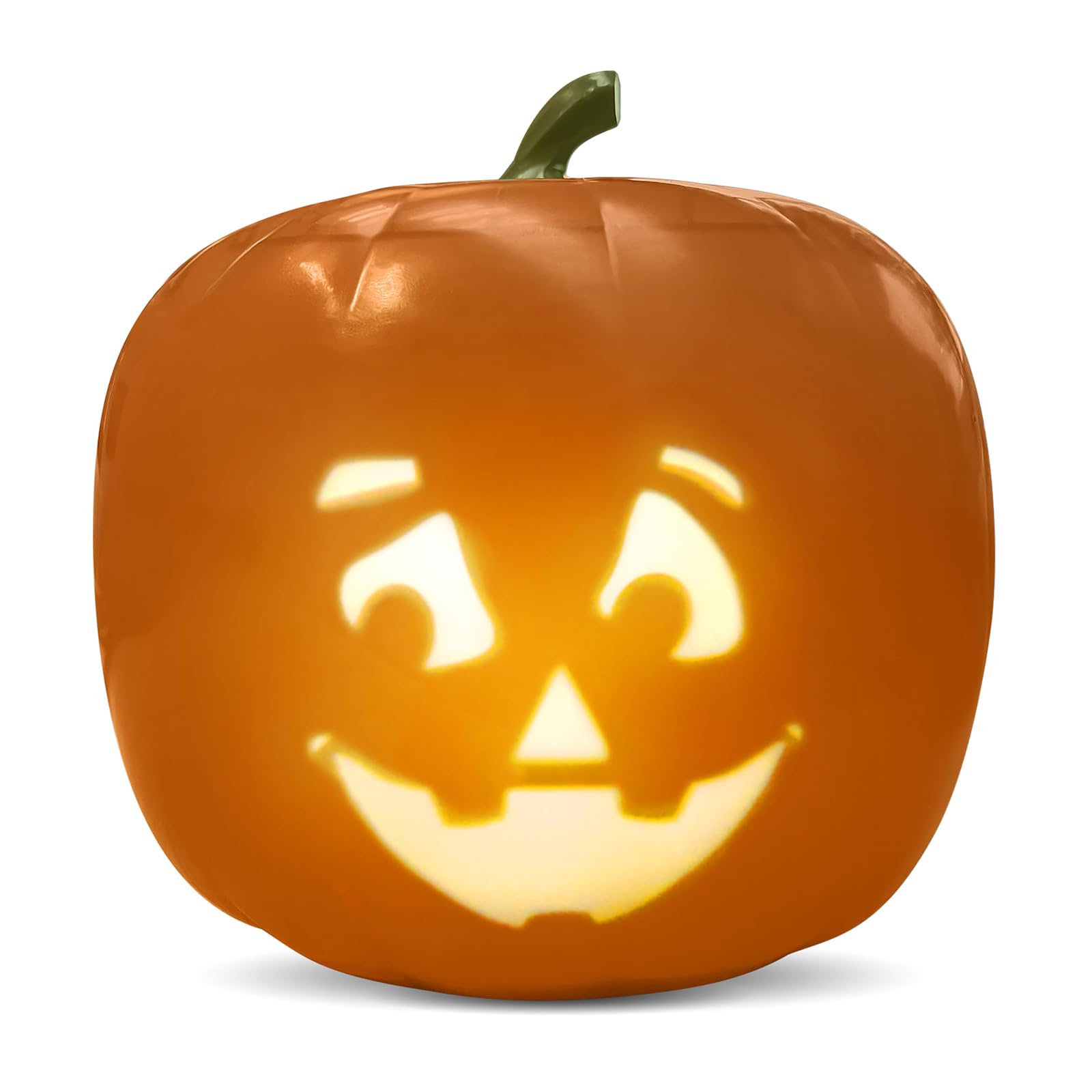 Orange Pumpkin Lantern Talking Animated Pumpkin With Built In Video Projector Speaker Nightstand Lamp Animated Singing Pumpkin Ambient Lighting For Home Office Bedroom