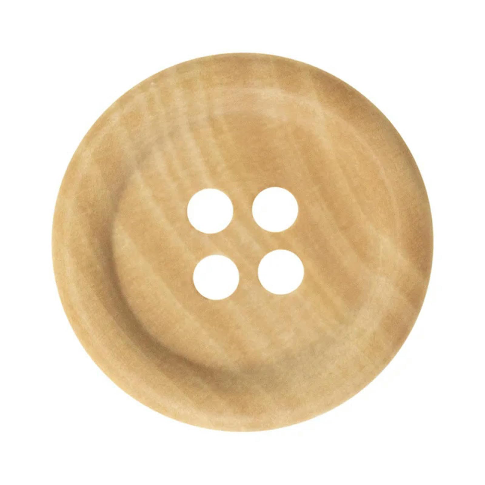 11,5 mm-30 mm Solidny eko-toplarowy drewniany guzik bez dodatków, guzik dziecięcy, naturalny materiał, bawełna, len, majsterkowanie, biały, 30 mm, 12 szt.(23mm)