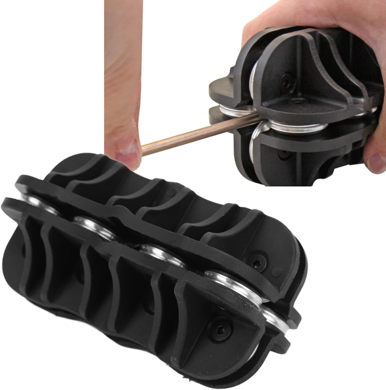 Enderezador de tubo de mano de 10 mm para tubería de cobre y acero en automoción