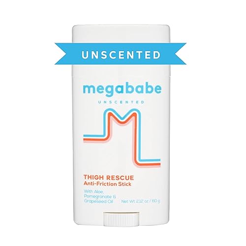 Megababe Thigh Rescue Anti-Chafe Stick | Prevents Skin Chafe &