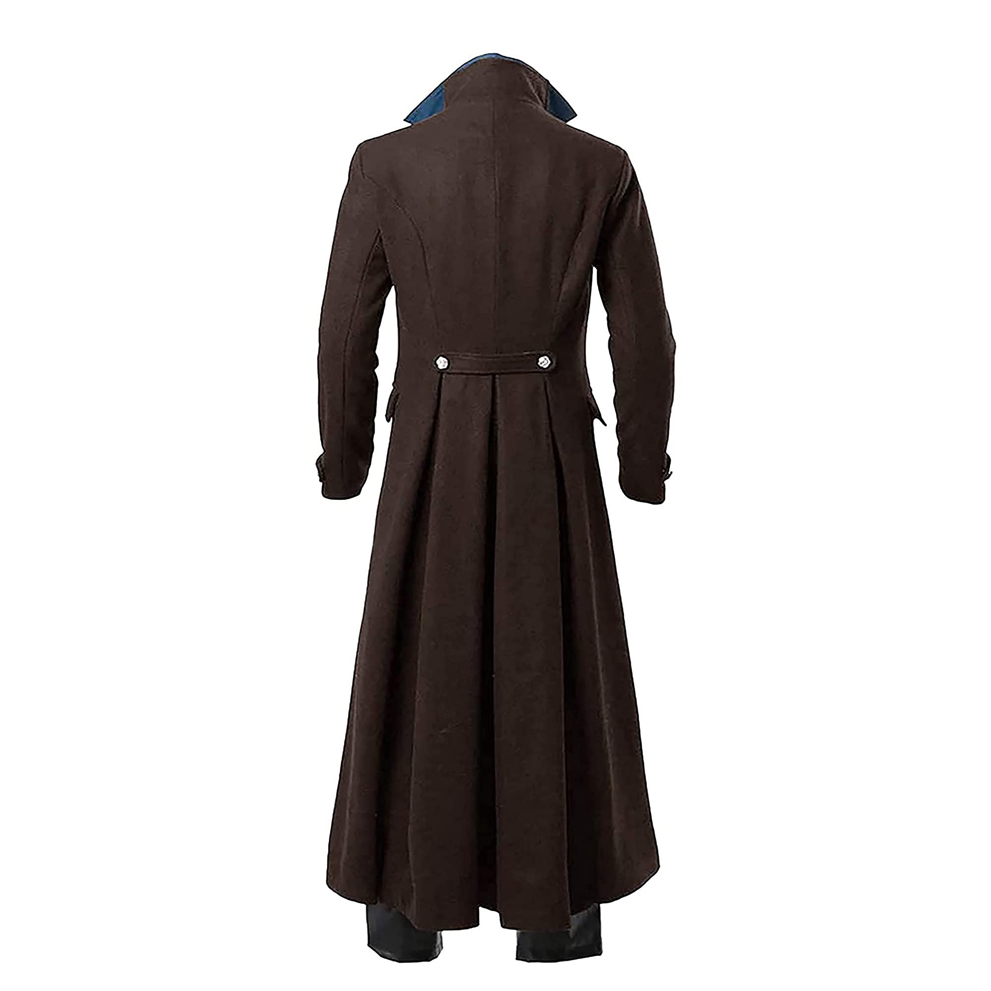 Chaqueta Steampunk Victoriana Para Hombre | Abrigo Gótico De Poliéster | Diseño Cola De Golondrina | Cosplay Y Halloween | Varios Colores Y Tallas