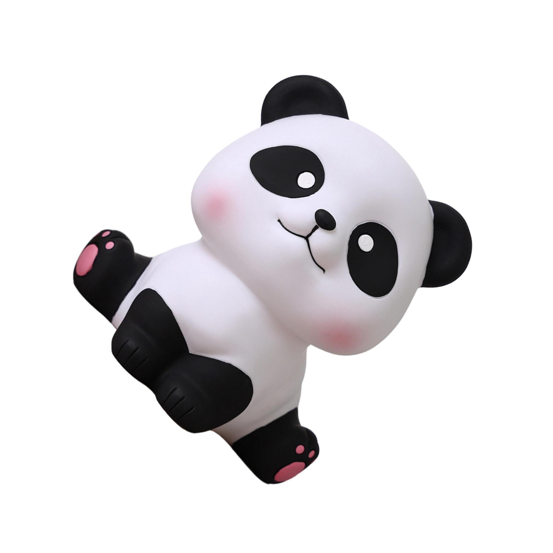 Zambuph Cute Piggy Bank Panda Figurines Money Saving Pot Encourages Style B
