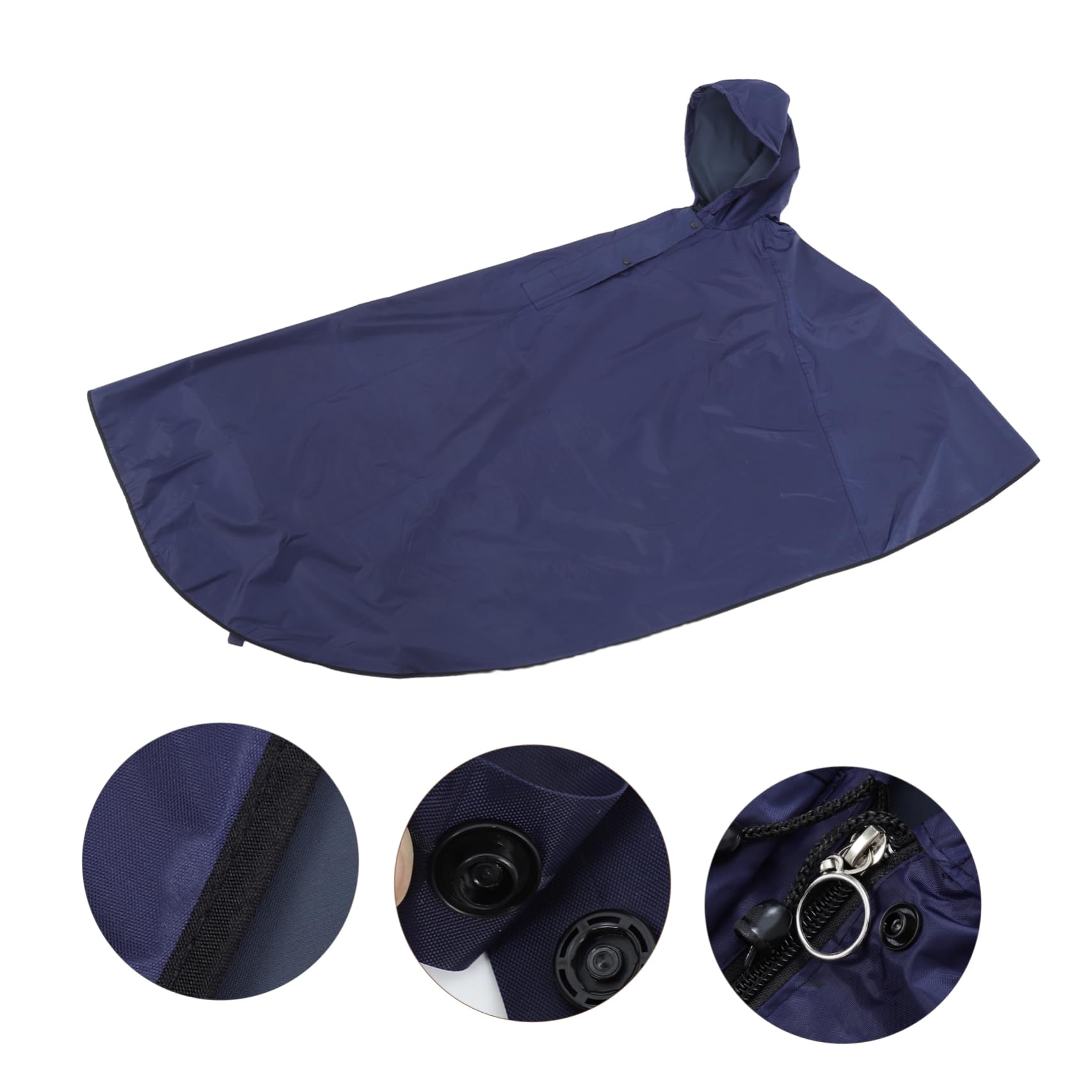 minkissy Reflektierender Rollstuhl Regenponcho Mit Ärmeln Und Kapuze Winddicht Für Ältere Und Behinderte Erwachsene Ganzer Körperschutz Leichter Regenschutz Für Elektromobile
