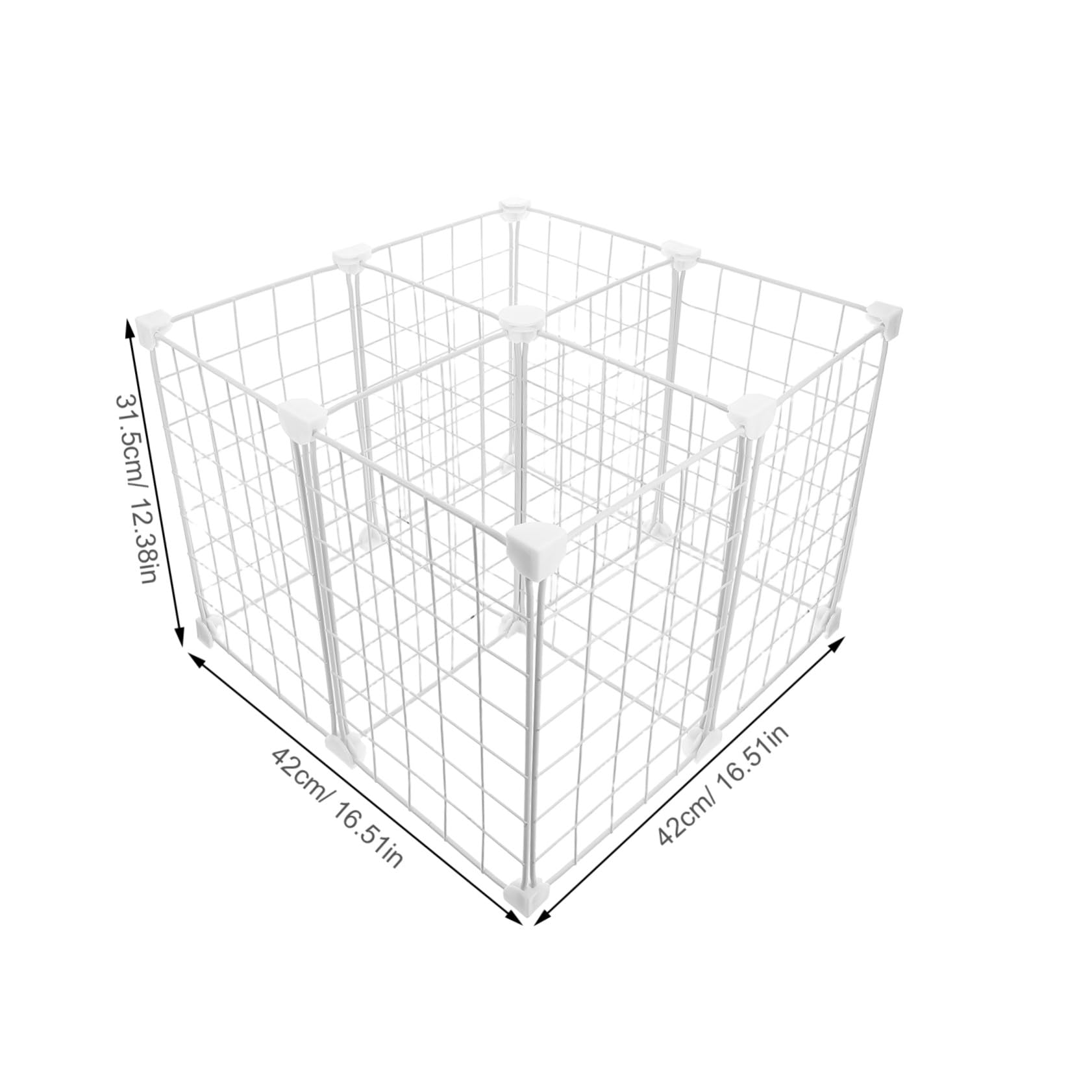 PRETYZOOM Divisorio per Congelatore Pozzetto Cestello Organizer in Filo Metallico per Congelatore Contenitore per Conservazione di Pesce e Alimenti Separatore per Ripiani