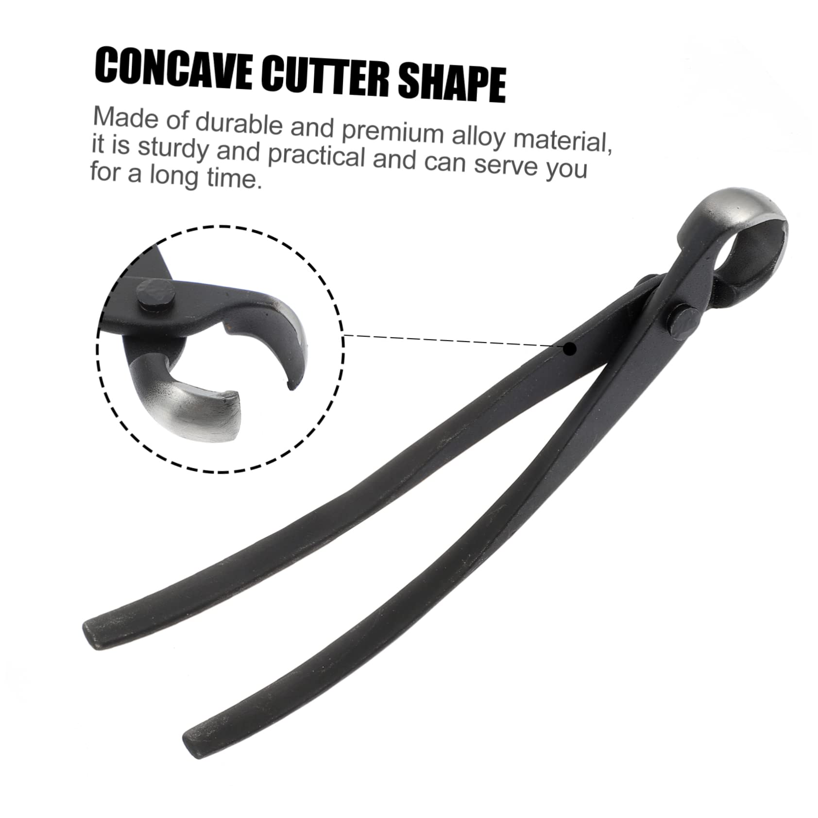 Toddmomy Cutter Per Potatura Forbice Concava Per Bonsai Strumento Resistente e Facile Usare Per Del Giardinaggio