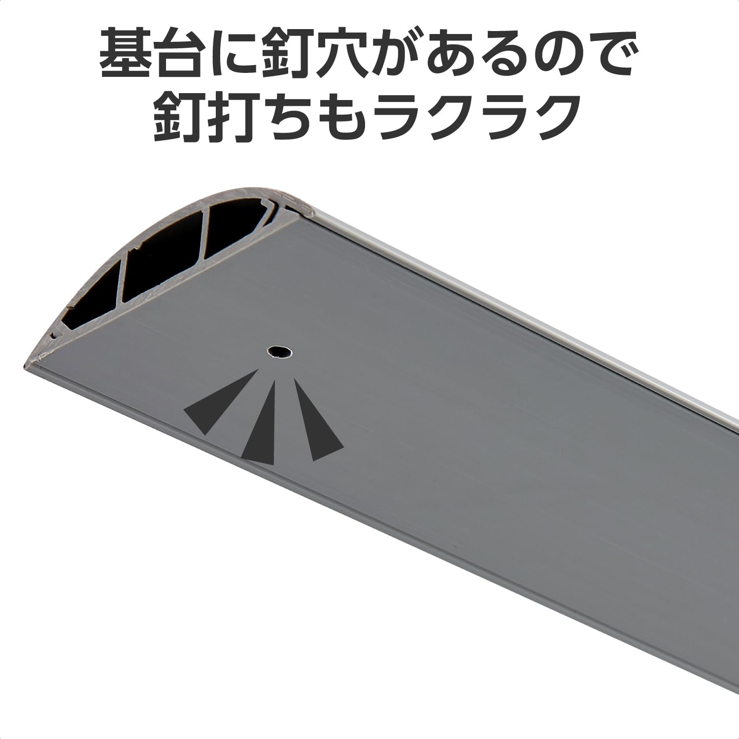 Amazon.co.jp: エレコム 配線カバー 床用モール 1m 幅78mm PVC製