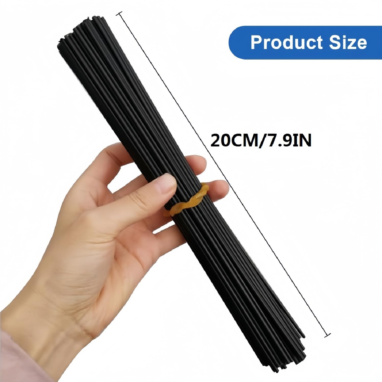 Baguettes Soudure Plastique,Tiges de Soudage en Plastique Multicolore,Soudage Sticks Plastique,Baguettes de Soudure PVC/ABS/PP/PE Fils à Souder de Soudure pour Soudage en Plastique 20cm (40PCS)