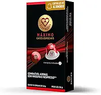 3 Corações Cápsulas de Café Máximo Intensidade 13, Compatíveis com Nespresso, contém 10 cápsulas