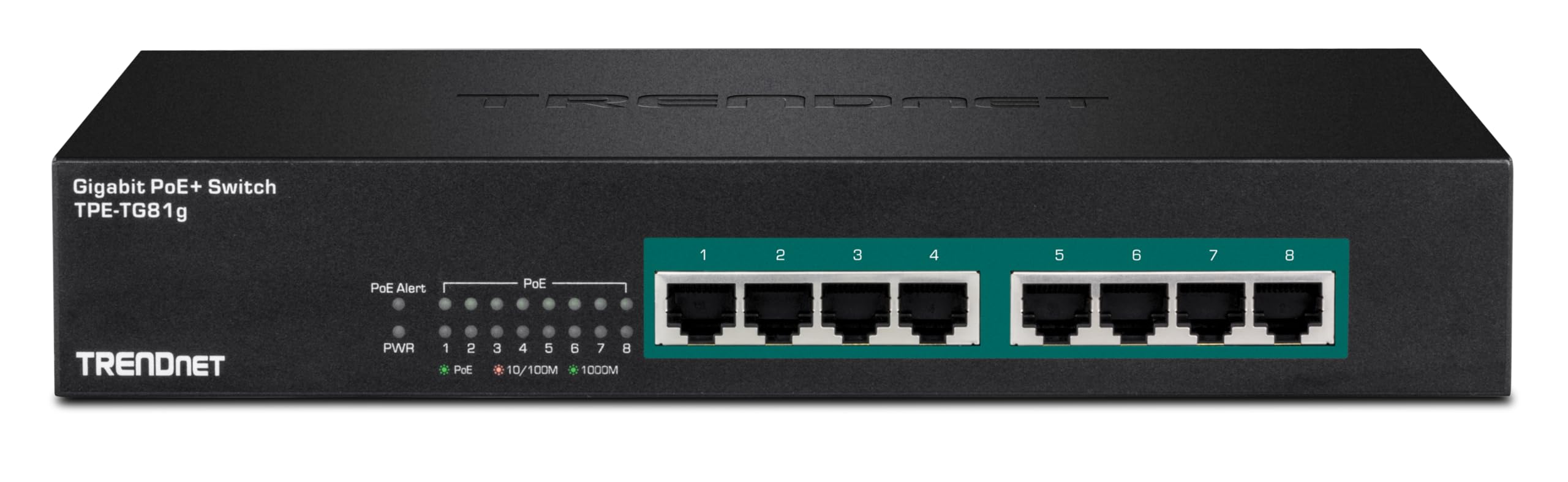 ルーター・ネットワーク機器 TRENDNET 8-Port Gigabit PoE+ Switch Amazon.com: TRENDnet 8-Port Gigabit PoE+ Switch, 120W PoE