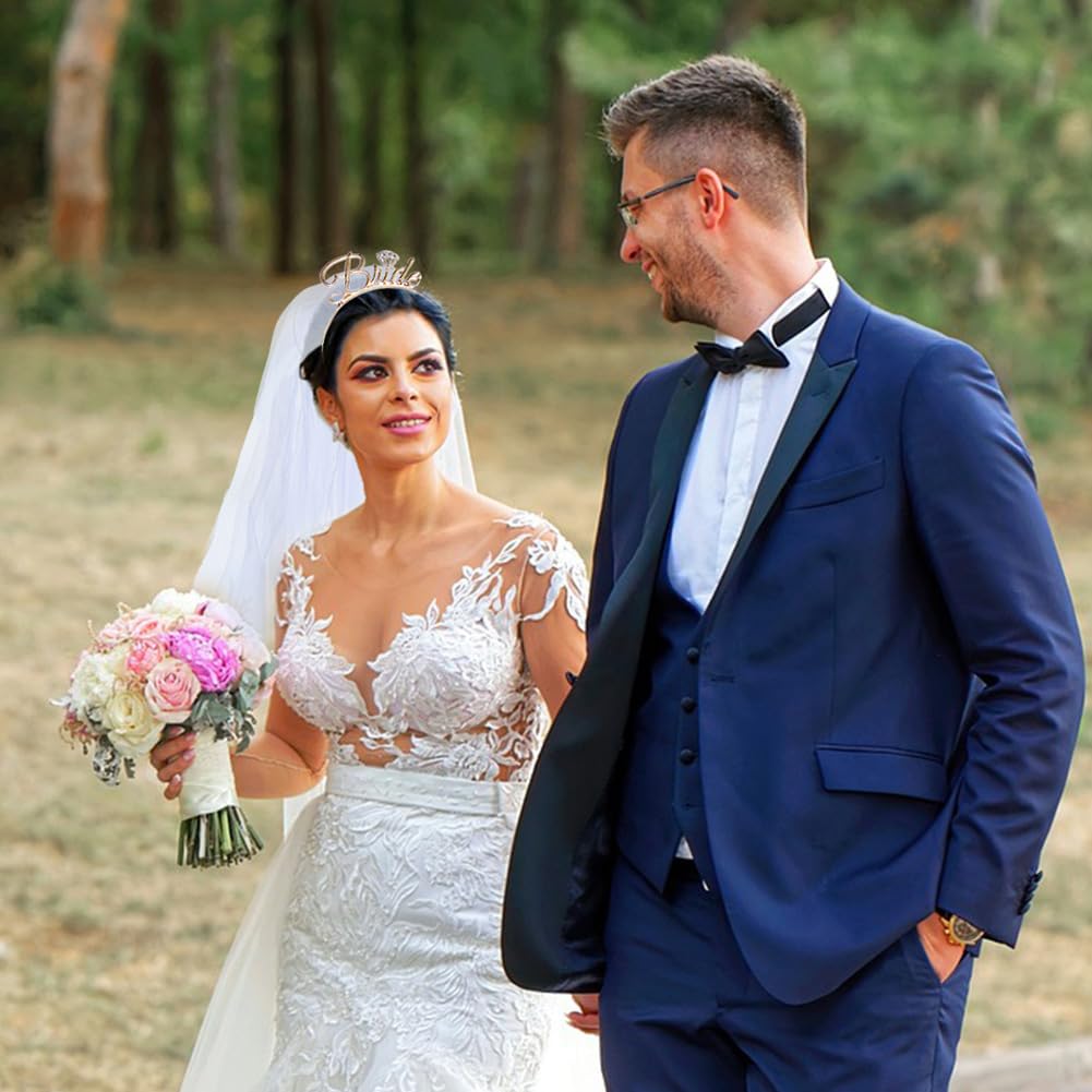 Fascia Sposa Con Velo E Sash | Set Accessori Per Addio Al Nubilato E Fidanzamento | Bride To Be