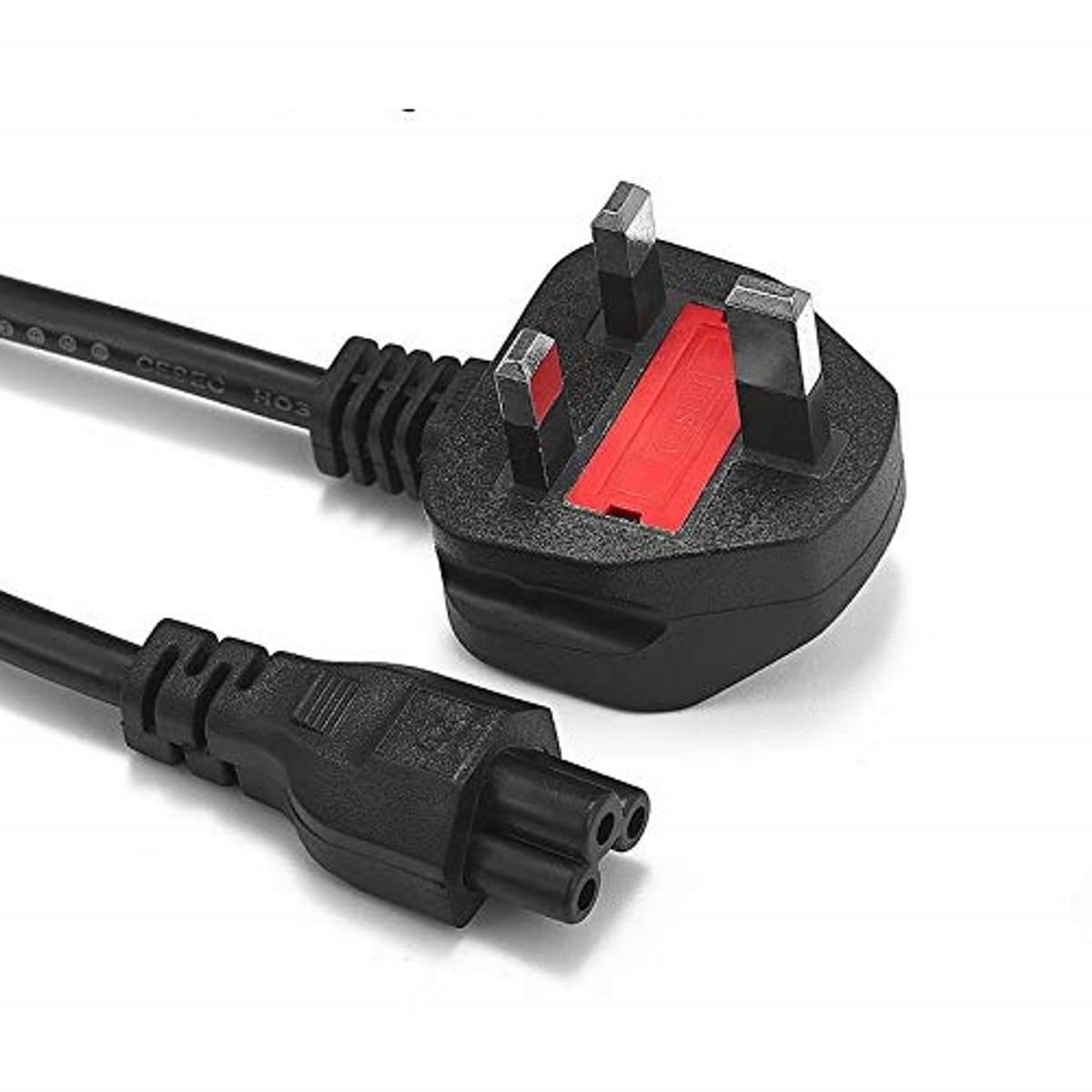 Melfi™ 1.2m UK Plug Electric Power Cord 13A with 3Pin Connector Power Supply Lead Extension Cable