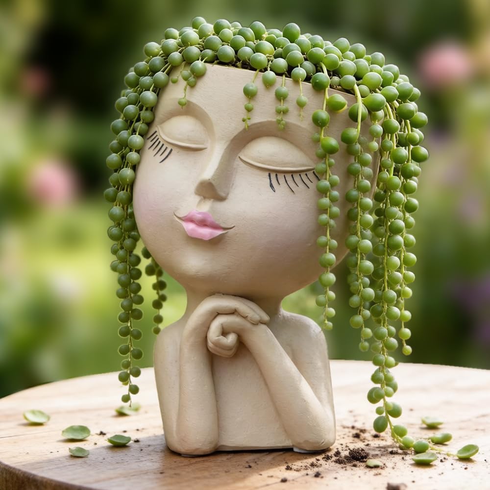 LovTocTic Boho Girl Face Planter