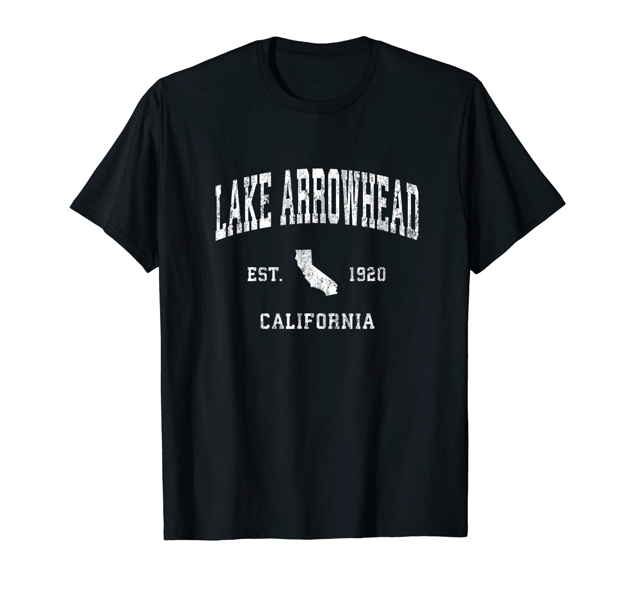 Lake Arrowhead California CA Vintage Athletic Sports Design T-Shirt