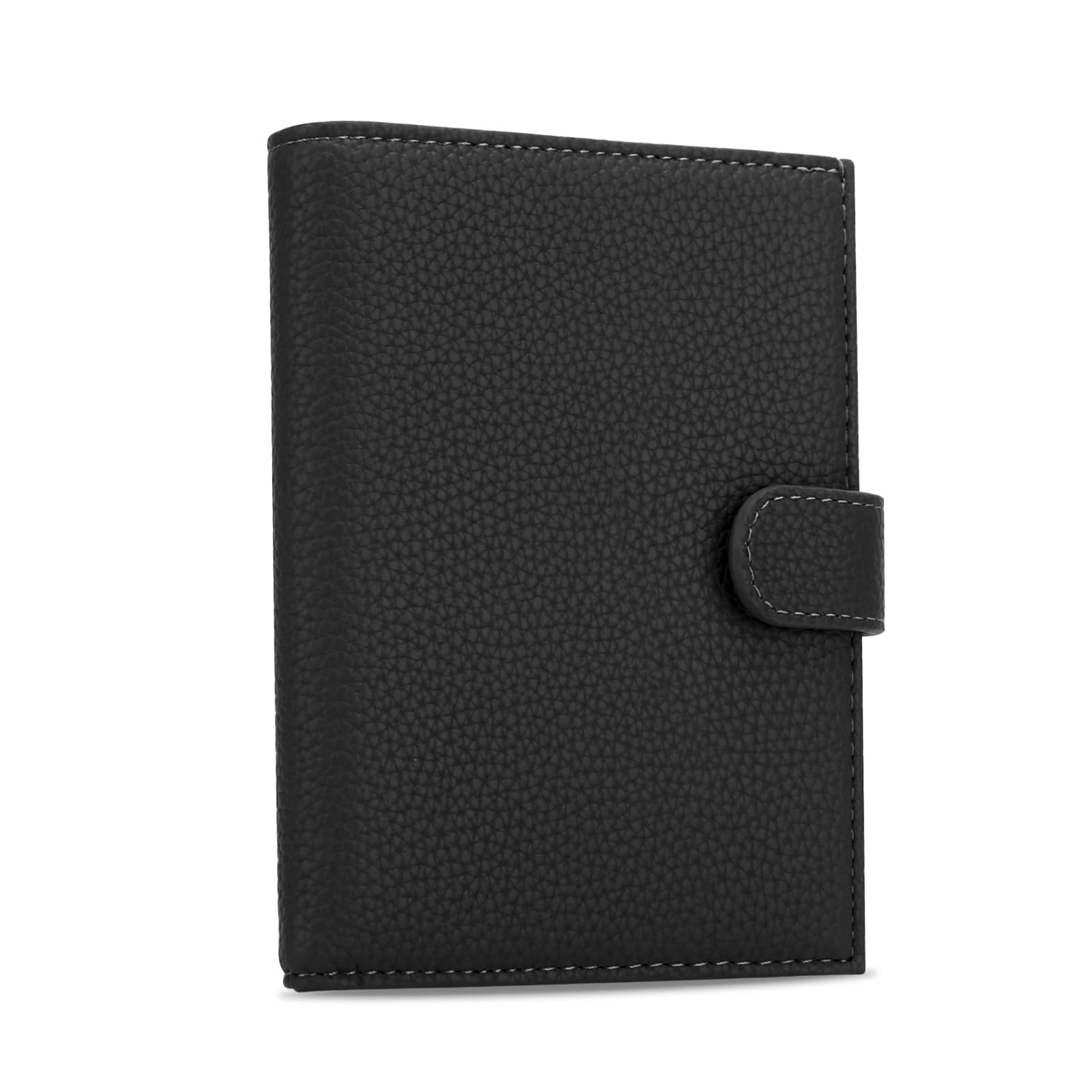 DOB SECHS RFID Passport Holder Wallet for Travel Women Slim Leather Passport Cover Wallet with Card Holders SIM Slots, Zippered Coin Pocket, Small