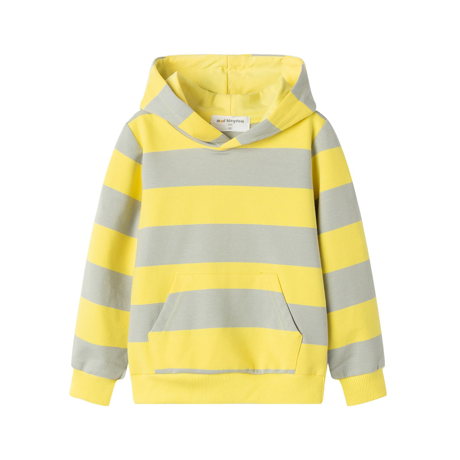 Mud Kingdom Little Girls Boys Hooded Sweatshirt Jersey Cotton Pullover Fashion Spring Fall