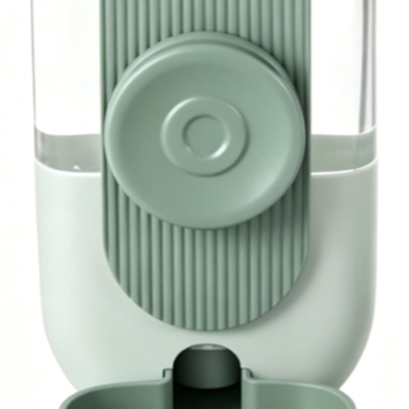 Yctze Mangiatoia Automatica a gravità per Animali Domestici, Distributore di Cibo e Acqua Sospeso per Gabbia, for Gabbie per Animali Domestici (Dispenser Acqua Verde 800ml Dispenser Alimenti)