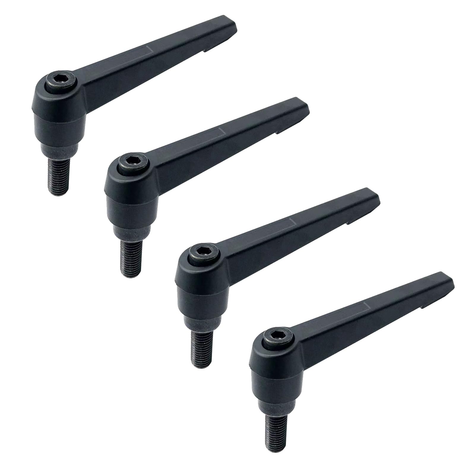 Amazon.co.jp: SHULLIN 4本入り M6 x 16mm クランプレバーハンドル