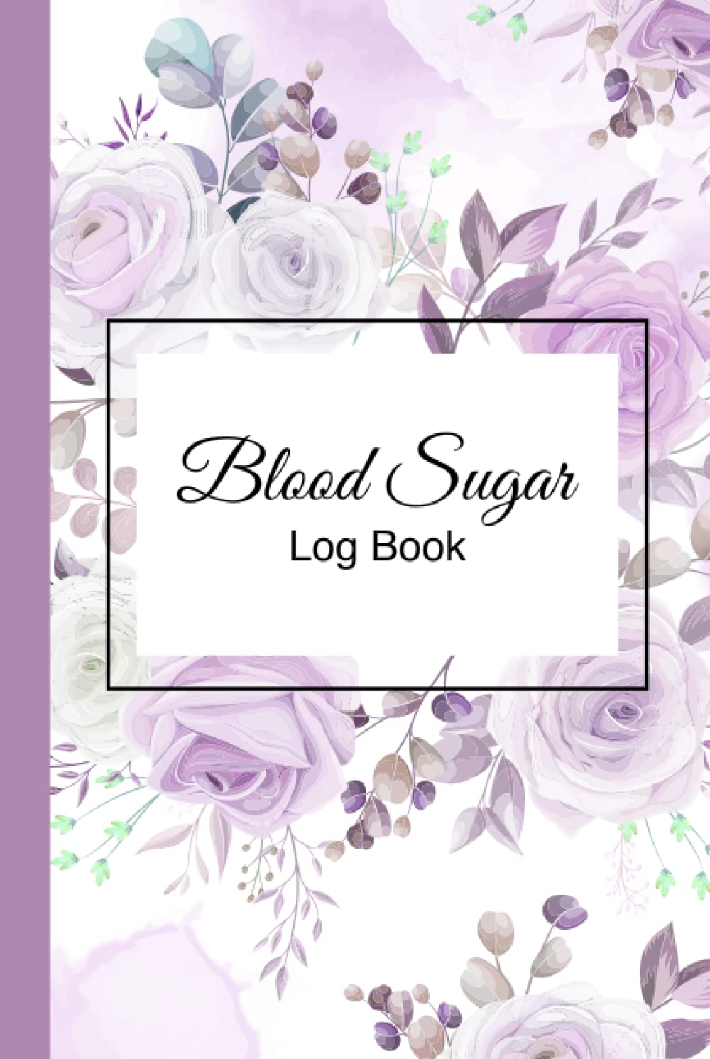 Blood Sugar Log Book: 2 Years Weekly Diabetic Glucose Monitoring Log Journal Large Print, Weekly Blood Sugar Diary, Cute Daily Diabetic Glucose ... Weekly Diabetes Record Tracker for 2 Years