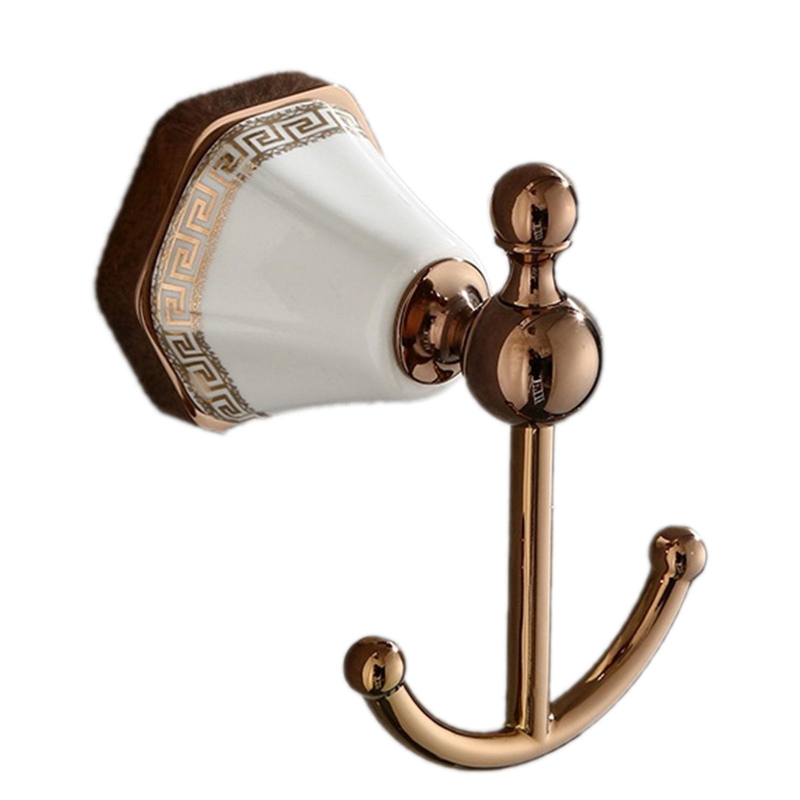 Towel Hook Ceramic Clothes Hooks Hanging Wall Rack for Bathroom Kitchen