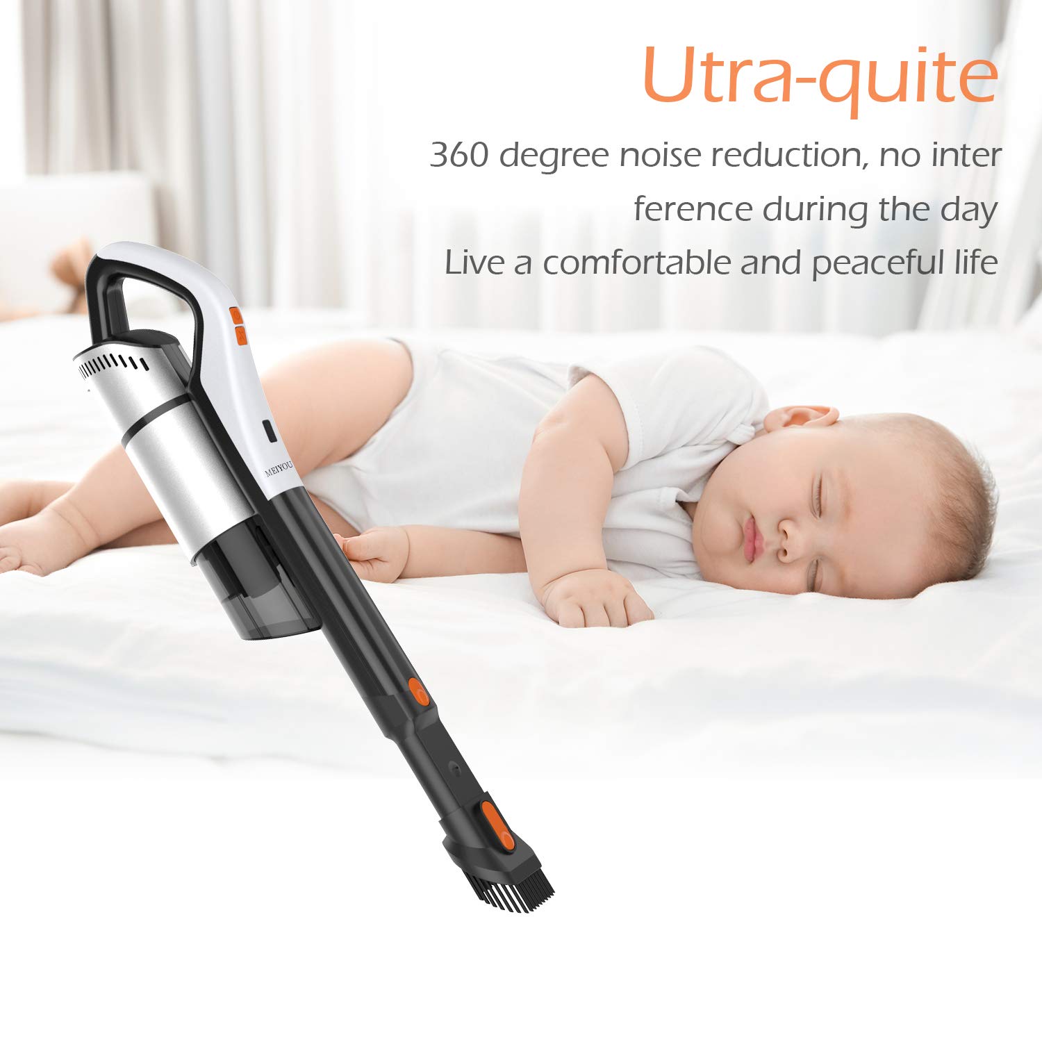 Cordless Vacuum, MEIYOU Stick Vacuum 