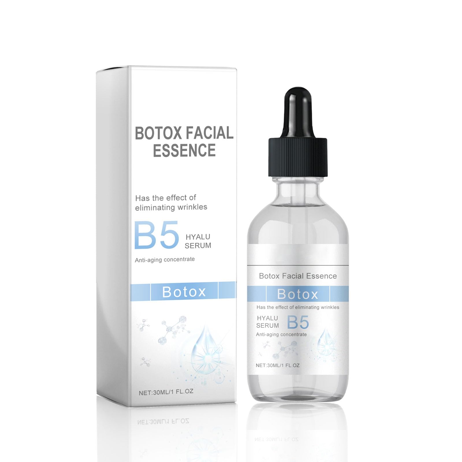 Boto Face Serum UK - Boto Face Serum for Women - Boto Stock Solution B5 - Anti Aging Face Care Serum - Anti Wrinkle Serum - Hydrating Serum 30ml - Reduce Fine Lines, Wrinkles, Hydrate & Plump Skin