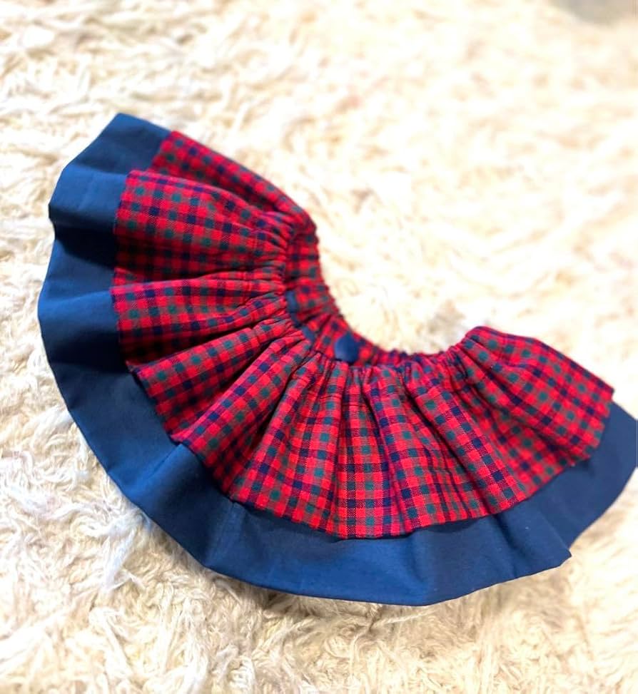 ファミリアチェック　つけ襟スタイ Amazon.co.jp: ファミリアチェック まんまるスタイ スタイ