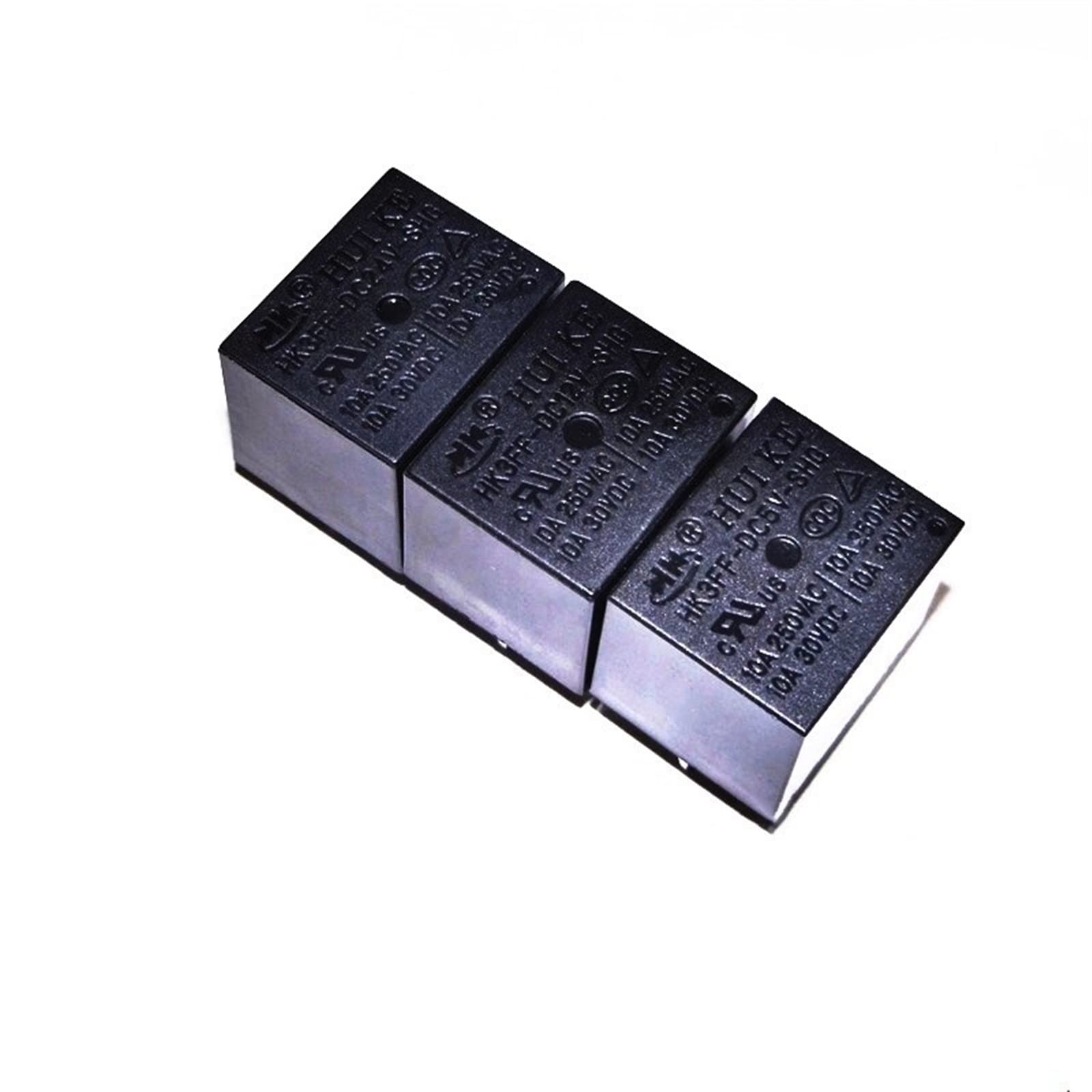 WBNFFUCYU 5PCS Power Relays HK3FF-DC5V-SHG HK3FF-DC12V-SHG HK3FF-DC24V-SHG 10A250VAC T73 5PIN(HK3FF-DC12V-SHG)