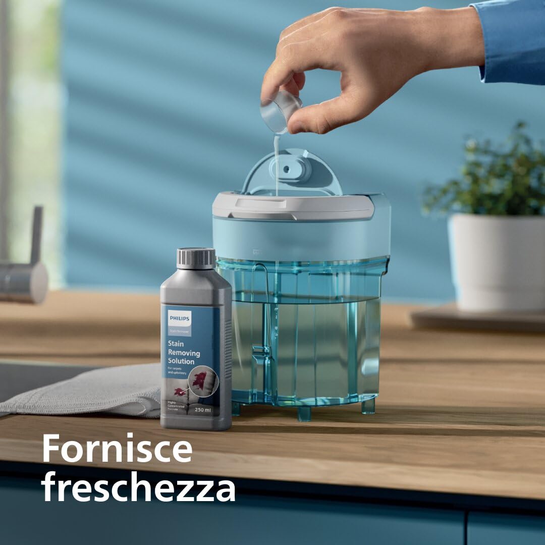 Philips Smacchiatore Spot-On Serie 3000 - Rimozione macchie, freschezza potenziata, pannello di controllo intelligente, funzione di pulizia automatica, ideale per tappeti e tappezzeria (XW3192/11)