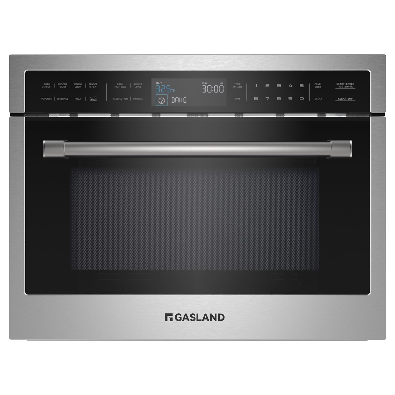 Gasland 24 Inch Built in microwave oven, 1000W, 11 Levels, Sensor Cook, Touch Control, LCD Display, 1.6 Cu. Ft Wall Microwave Oven Combos, Stainless Steel