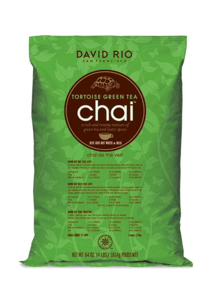 David RioTortoise Green Tea Chai, 4 Pound