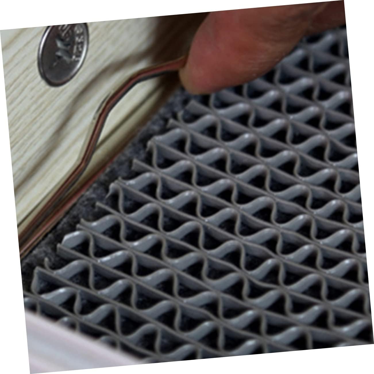 POPETPOP 1set Reptile Mat for Bearded Dragon Tortoise and Lizard Terrarium Comfortable Non-Adhesive Carpet Substrate for Reptile Cages Easy to Fit Grey