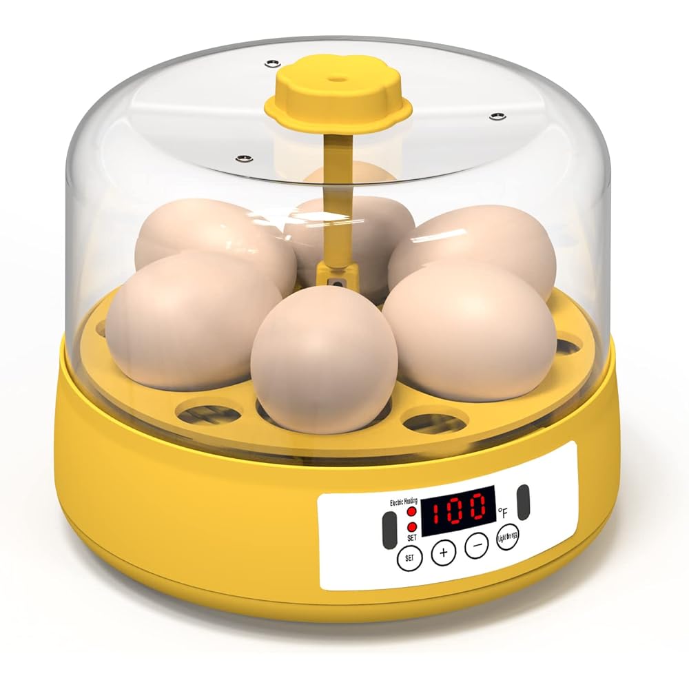 8/mo Finance HOWUXZO Egg Incubator for Hatching Eggs, 6 Eggs Full