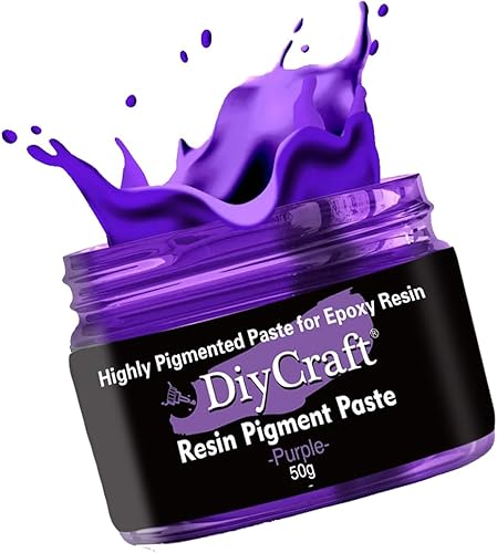 Pasta de pigmento de resina, pasta altamente pigmentada para resina epoxi, 1.76 oz, suministros de resina epoxi para bricolaje, arte de resina,