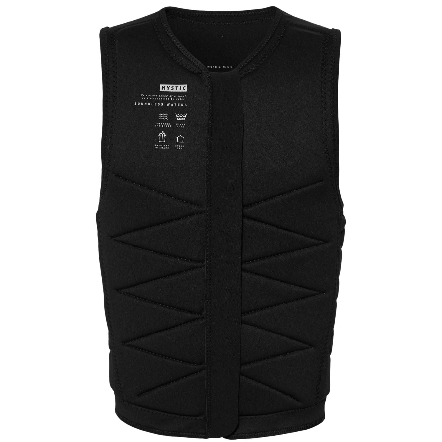 Gilet Impact MYSTIC Outlaw Fzip Wake Black S Black