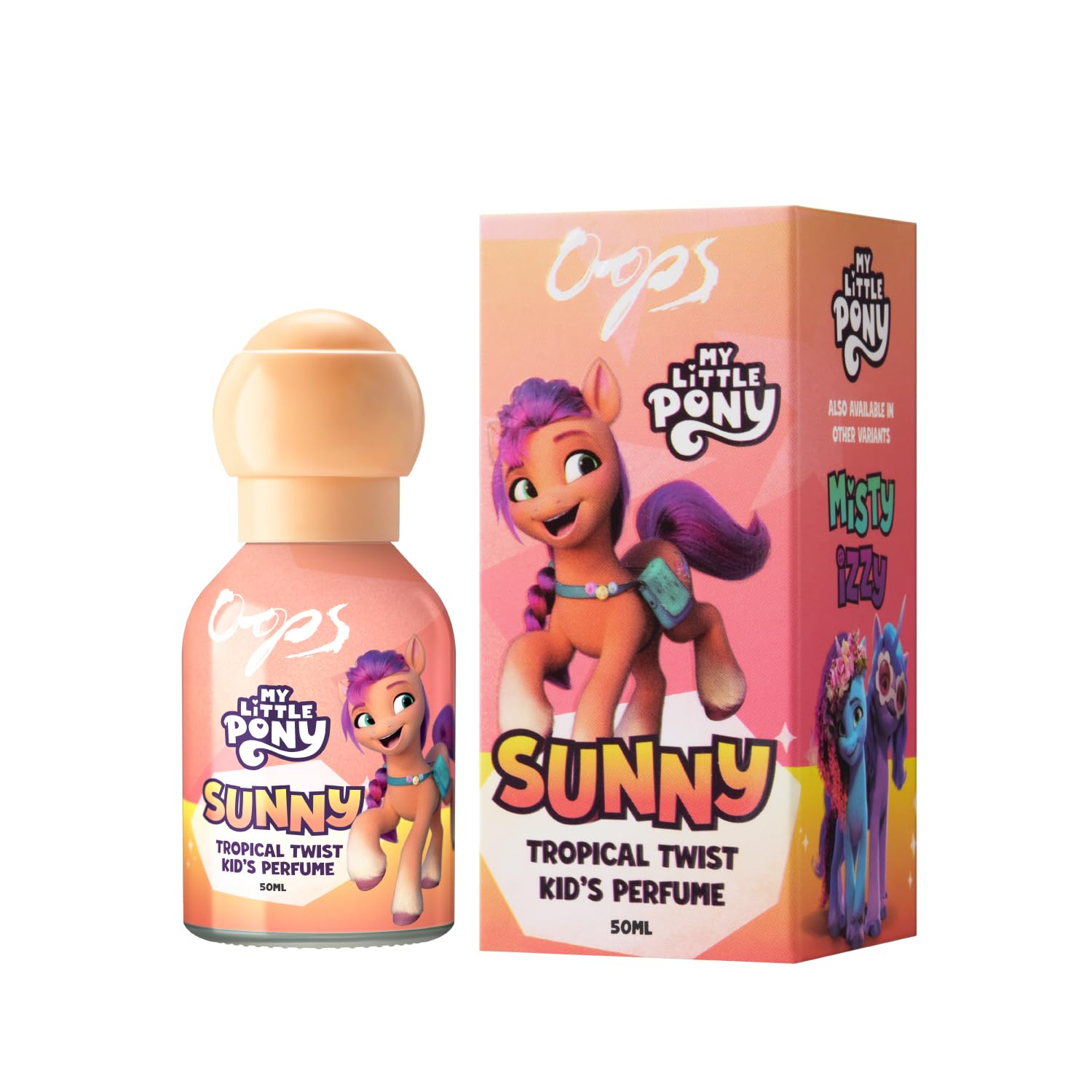 Oops My Little Pony Eau De Parfum 50ml | Sunny's Tropical Twist | Kids Perfume | Long Lasting Scent with Fruity Fragrance-image-22