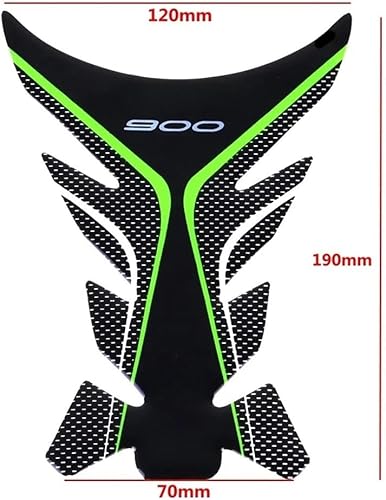 Miniatura 7 de Alfombrilla de tracción para tanque de combustible para motocicleta, calcomanía para tanque de gasóleo, combustible y gasolina, funda protectora