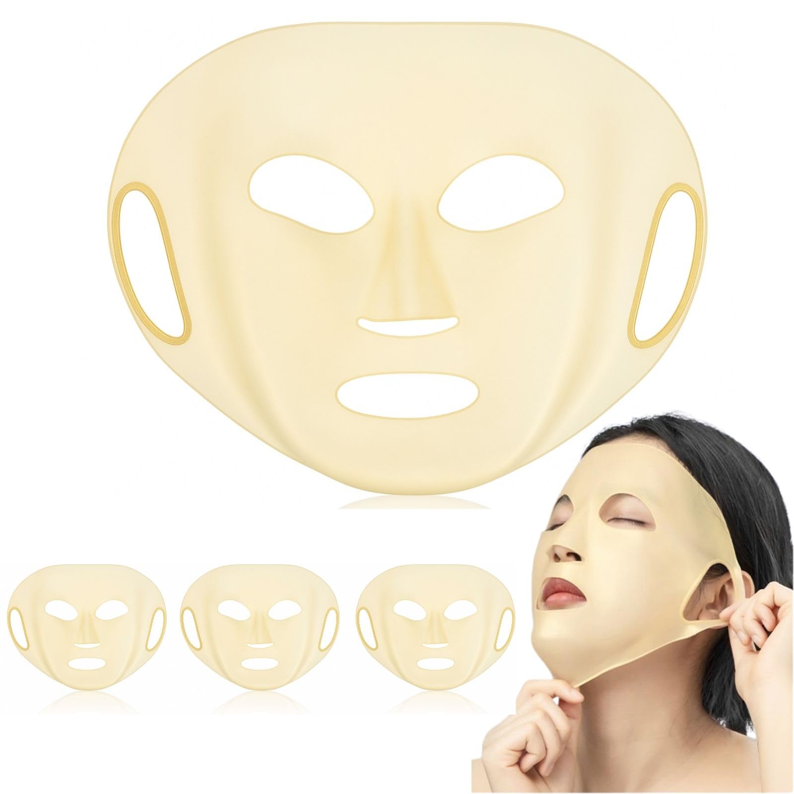 Amazon.co.jp: WONIONI 3個 シリコンマスク シリコンマスクカバー