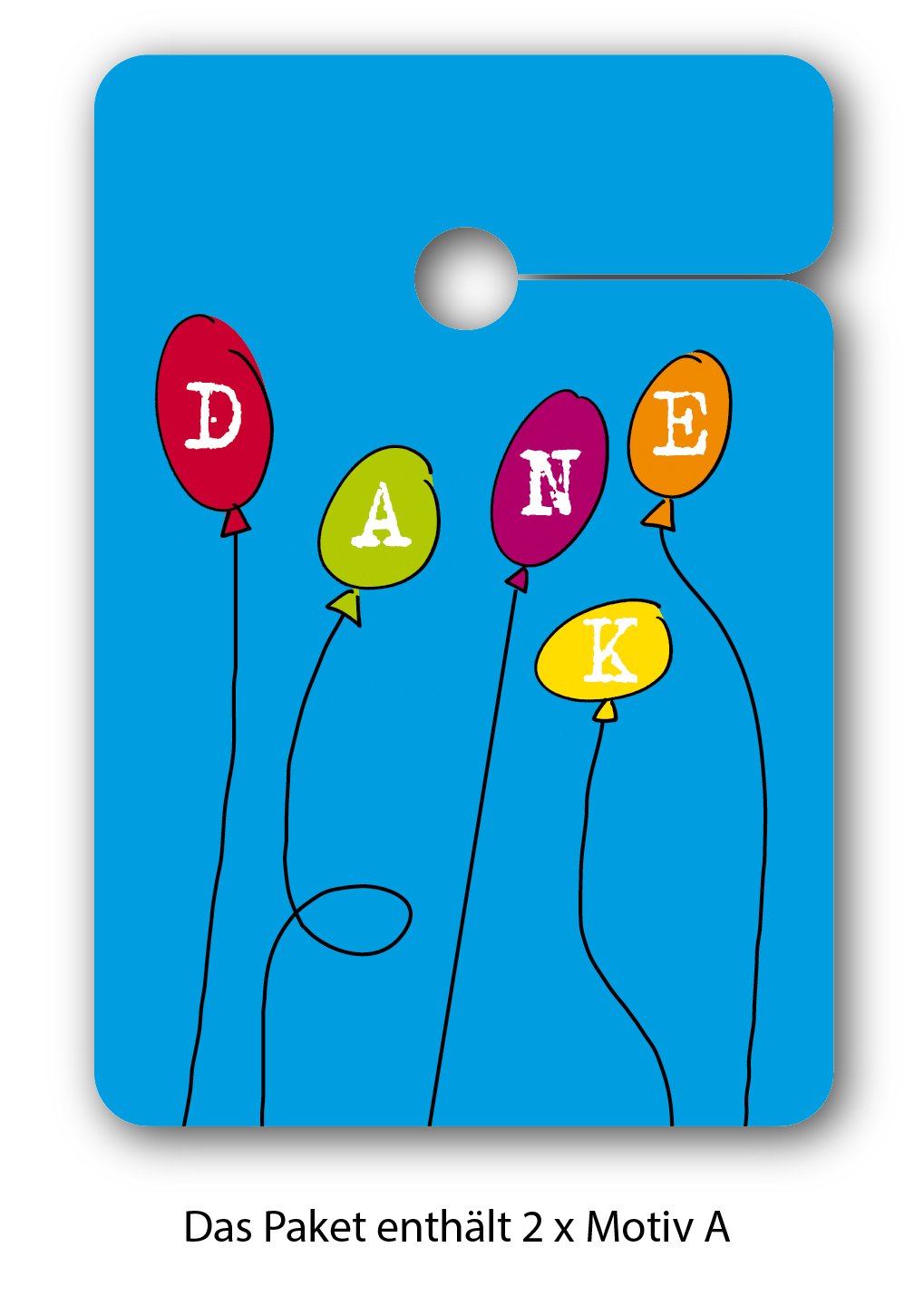 64 Stück Geschenkanhänger | Papier Anhänger | Geschenkkarten um stilvoll Danke zu sagen: Danke