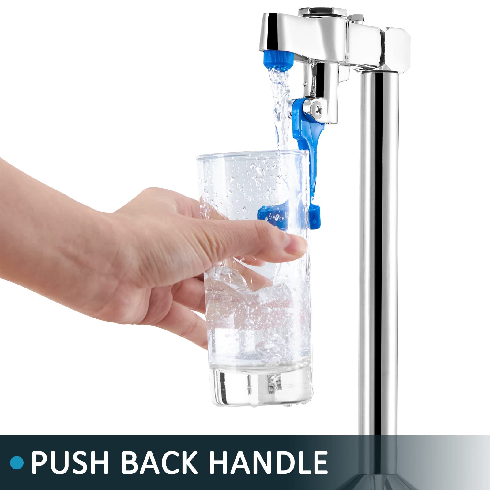 Langlebiger Push-Cup-Wasserhahn, Push-Back-Glasfül Produktbild-Vorschau 3