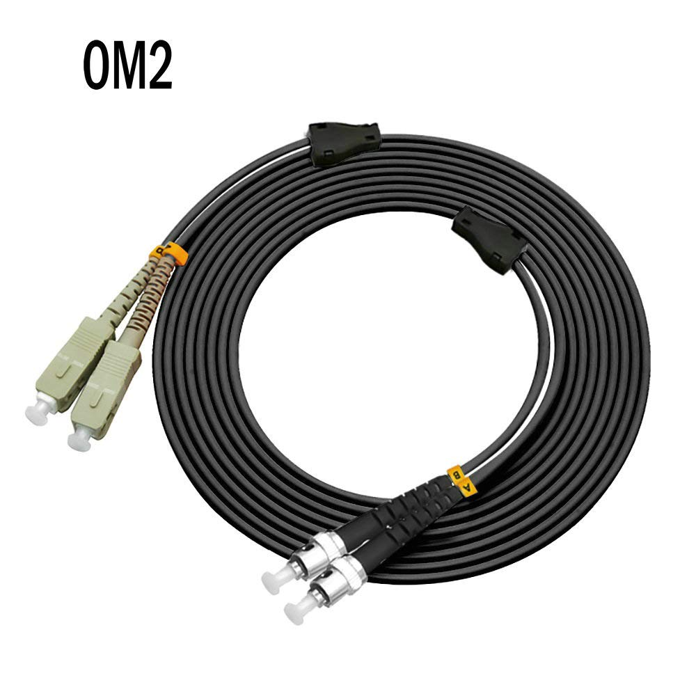 Câble de fibre optique multimode SC vers ST blindé extérieur Duplex 50/125 OM2 300 m SC-ST