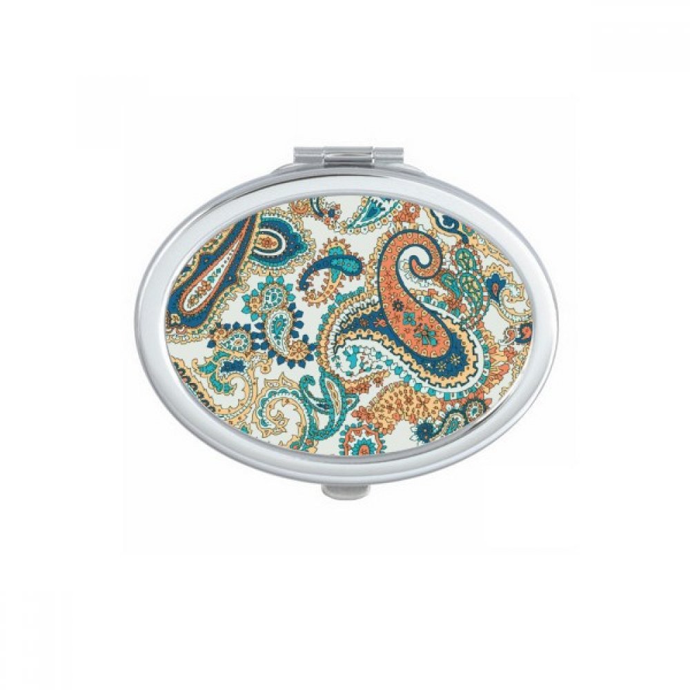 Miroir de maquillage compact carré portable multicolore