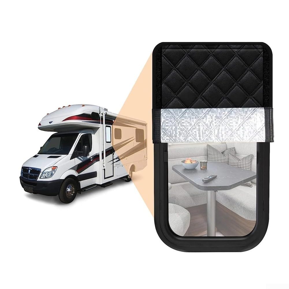 Parasole impermeabile per lucernario per camper, in tessuto Oxford 600D, copertura oscurante per ventilazione, 41,3 x 41,3 cm, pieghevole, protezione dai raggi UV, copertura per ventola del tetto, per