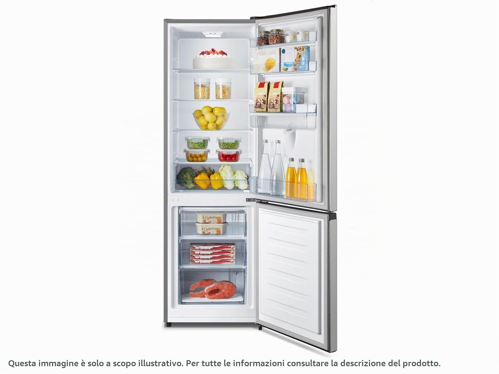 Gorenje RK418CPS4WD - Frigorifero e congelatore in acciaio inox