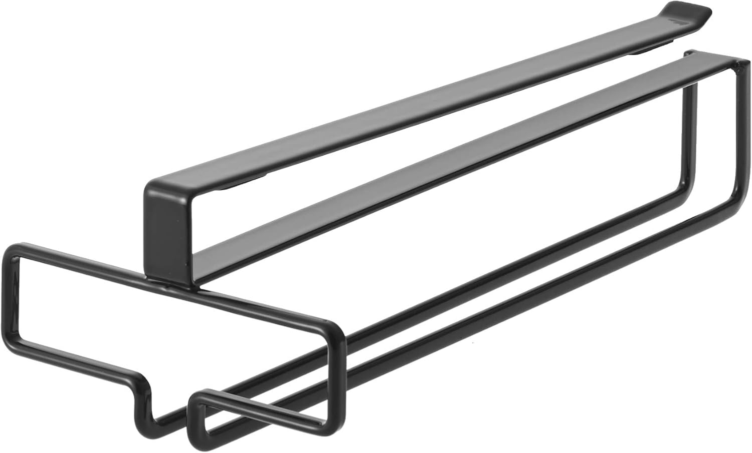 TOWER UNDER SHELF WINE GLASS HANGER BK BigaMart