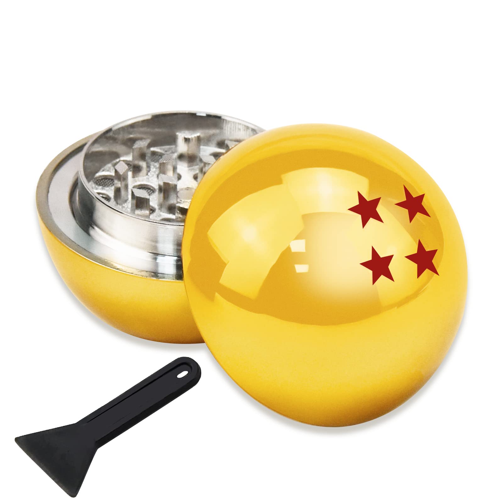 KVISTER 4 Star Grinder, Feelings-Style Grinding Tool, a Great Gift for Family Lovers Friends