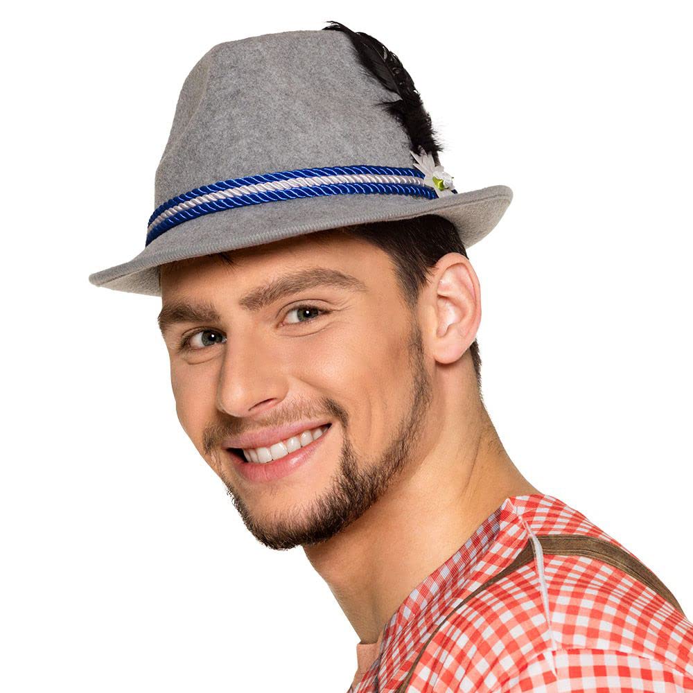 Cappello con trecce oversize - Colombo Milano 1911 Colore Grigio