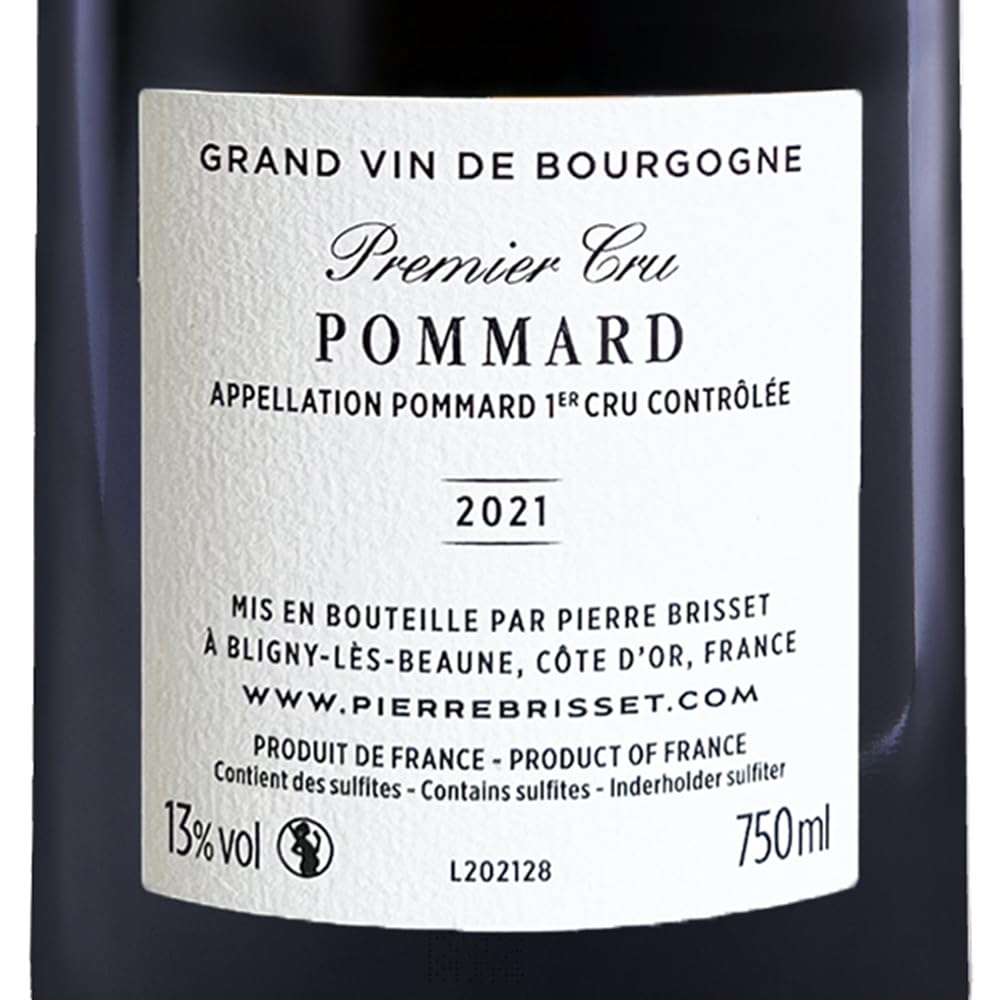 Pommard Premier Cru 2021 - Pierre Brisset - Grand Vin de Bourgogne Rouge