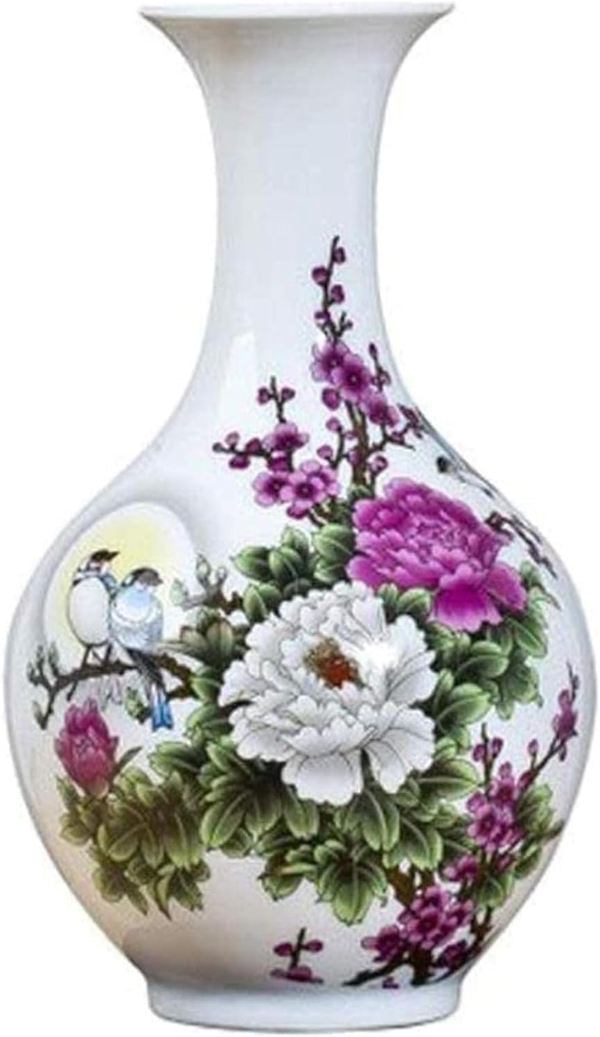 Vasen Keramik Handgefertigte Handwerk Blumenmuster Büro Wohnaccessoires